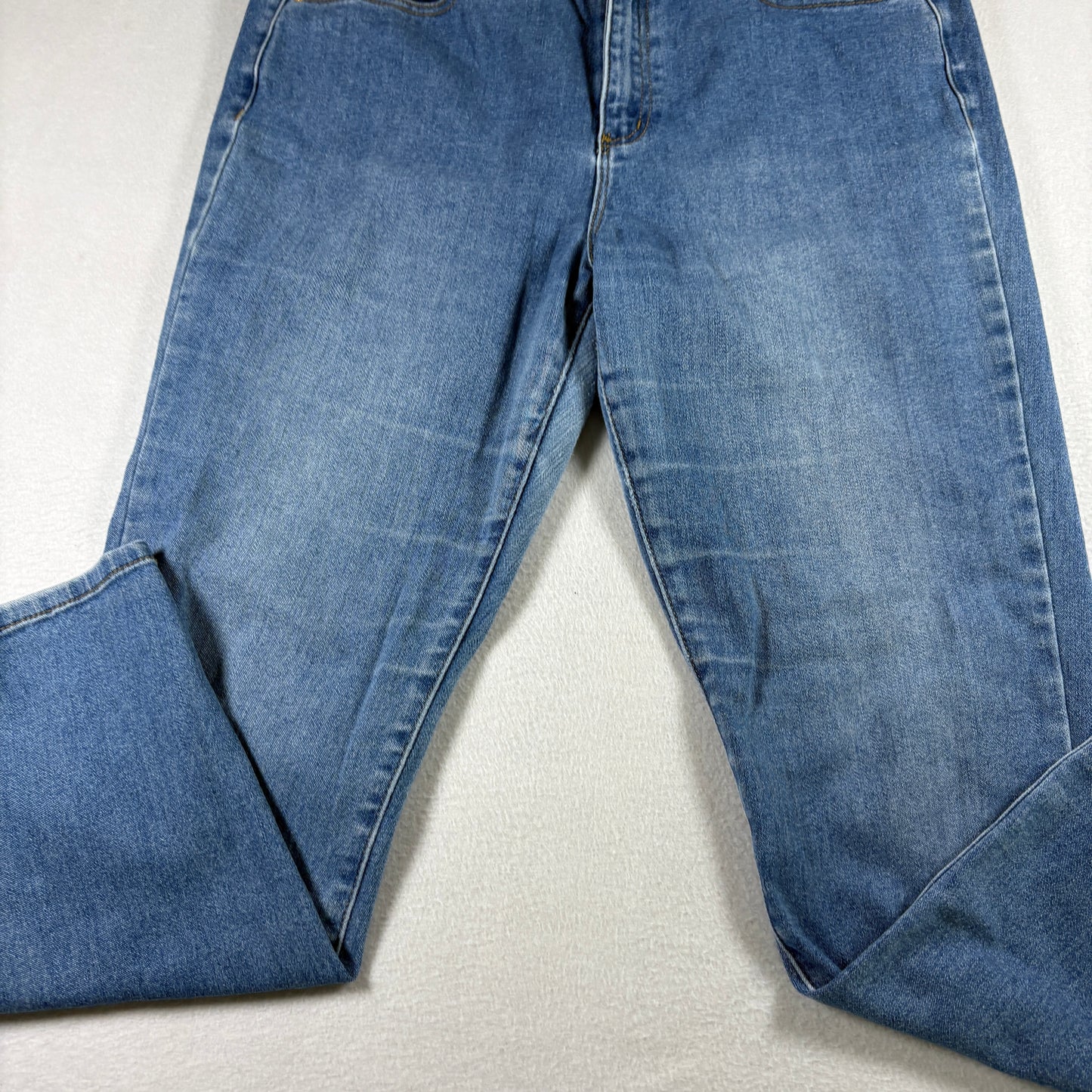 Michael Kors Womens Jeans Size 10 Blue Denim Straight Leg Stretch Casual Wear