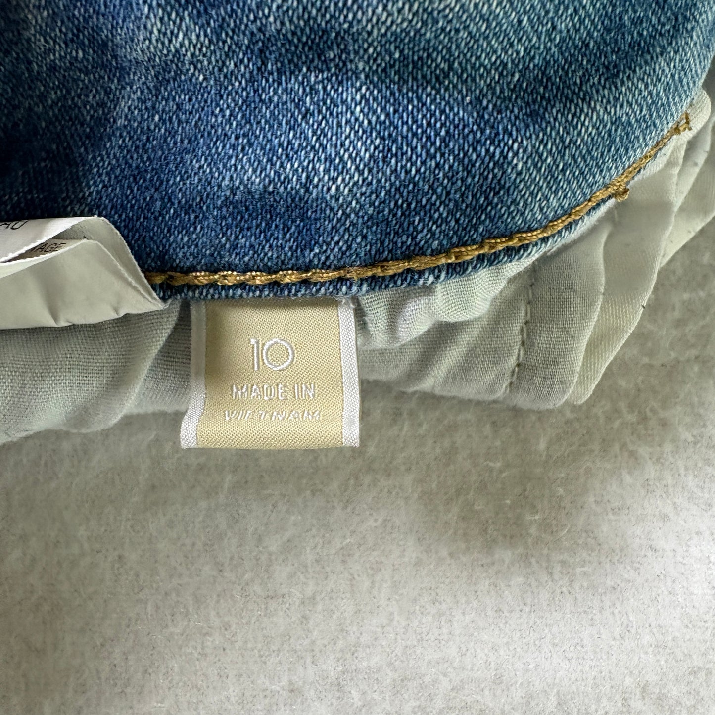 Michael Kors Womens Jeans Size 10 Blue Denim Straight Leg Stretch Casual Wear