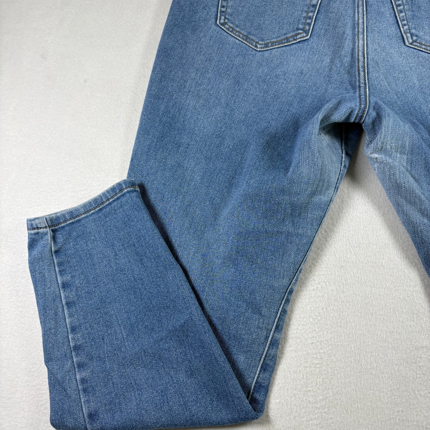 Michael Kors Womens Jeans Size 10 Blue Denim Straight Leg Stretch Casual Wear