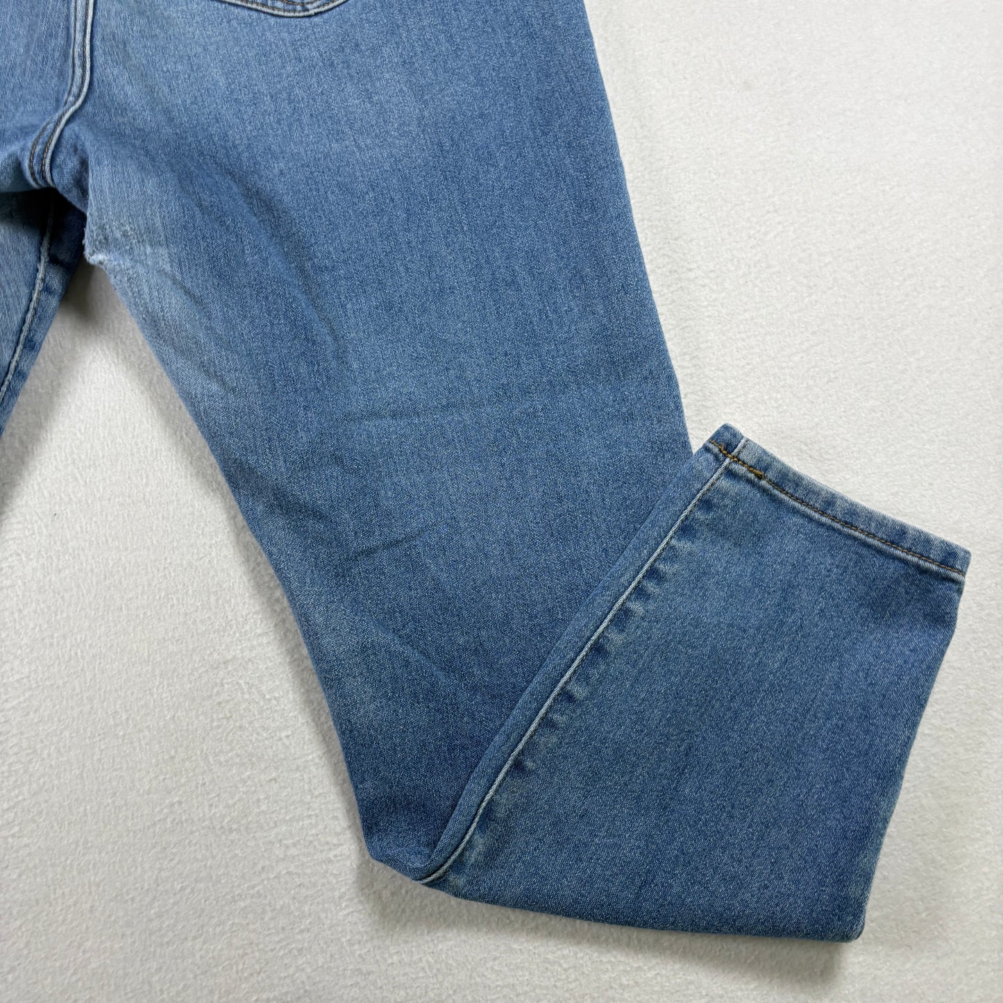 Michael Kors Womens Jeans Size 10 Blue Denim Straight Leg Stretch Casual Wear