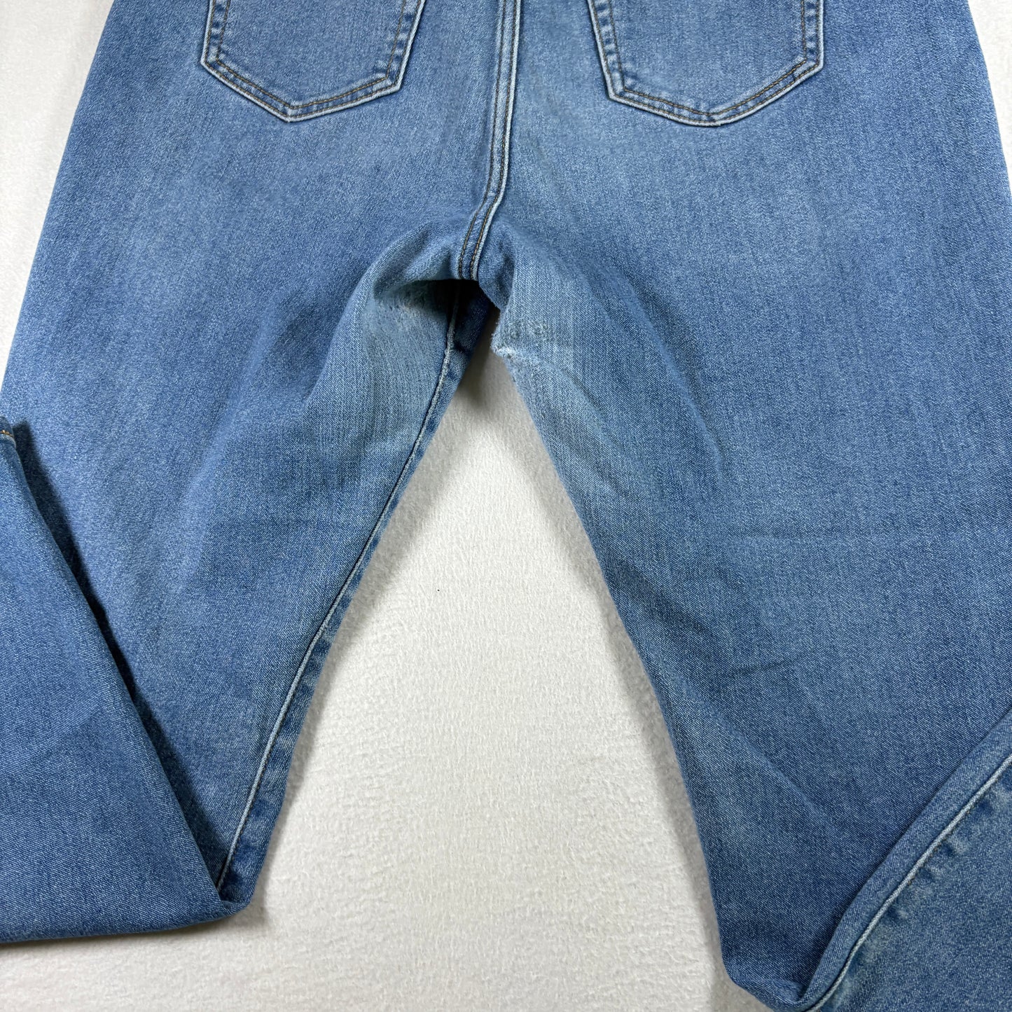 Michael Kors Womens Jeans Size 10 Blue Denim Straight Leg Stretch Casual Wear