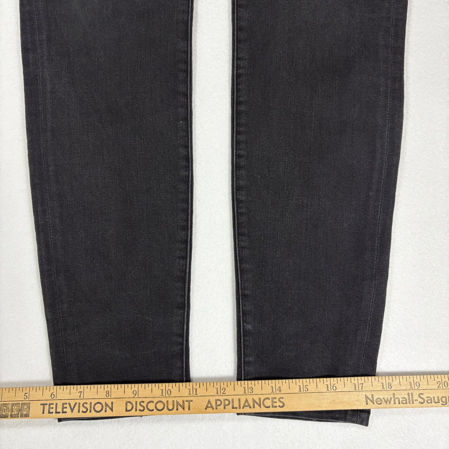 Liverpool Jeans Women’s Skinny Black Washed Stretch Denim Casual Pants 10/30