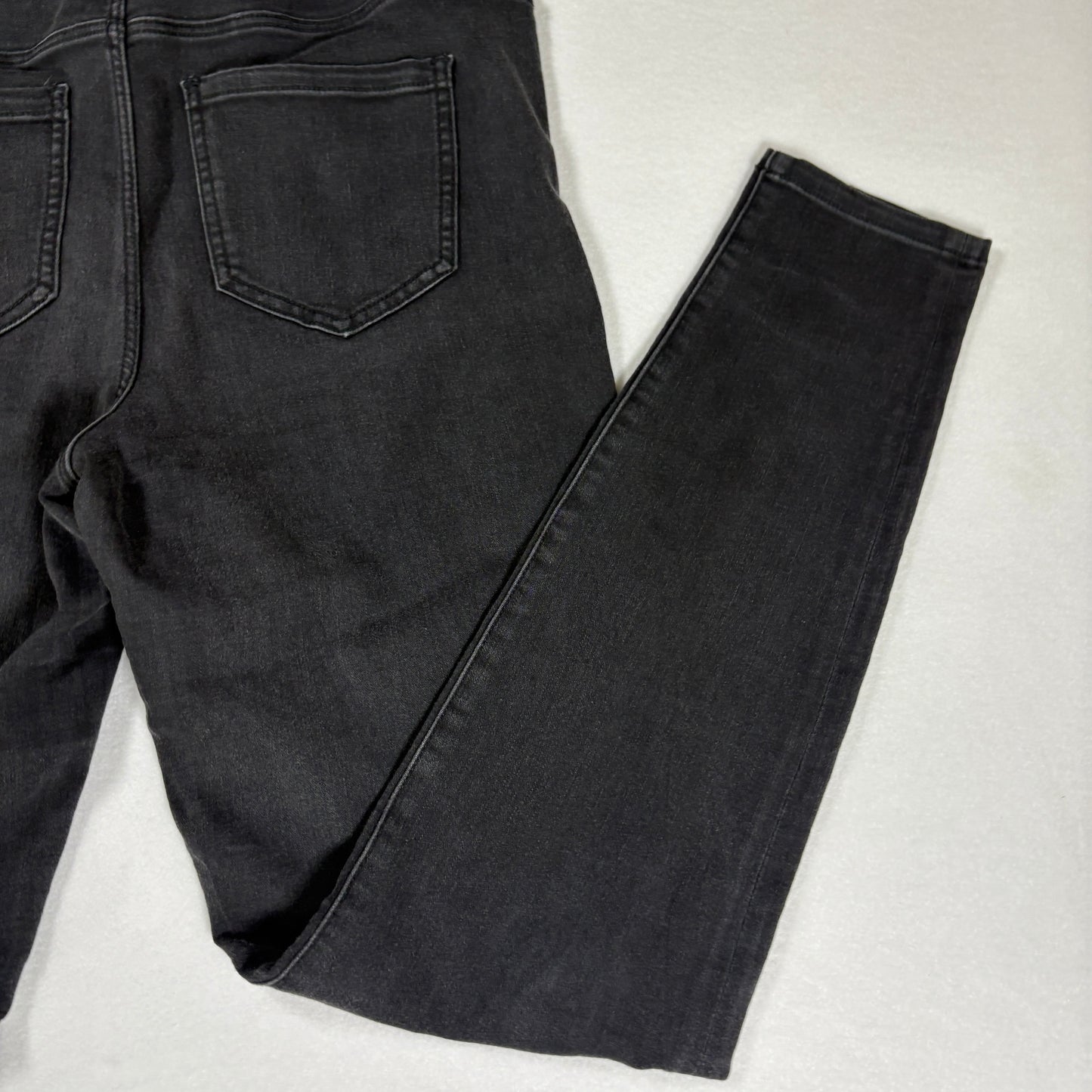 Liverpool Jeans Women’s Skinny Black Washed Stretch Denim Casual Pants 10/30