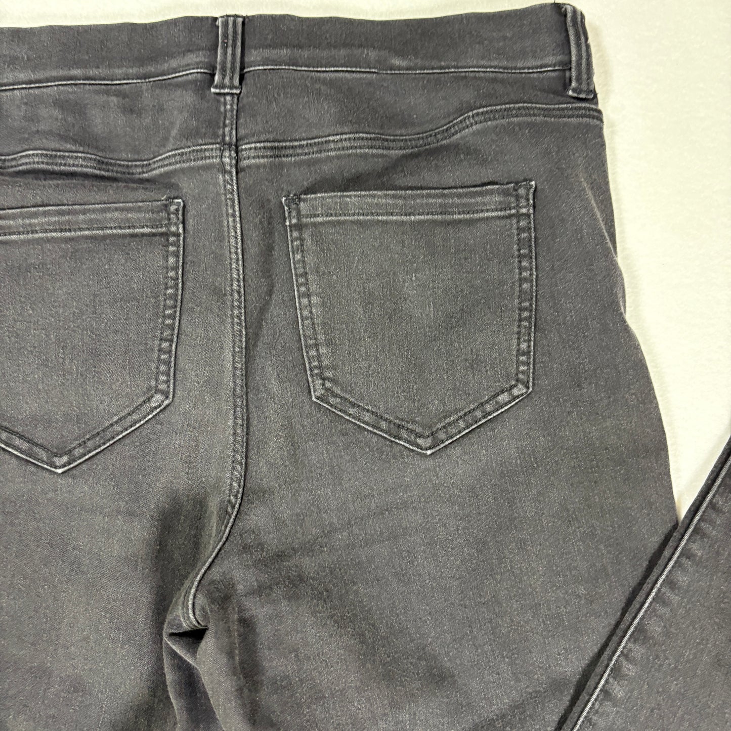 Liverpool Jeans Women’s Skinny Black Washed Stretch Denim Casual Pants 10/30