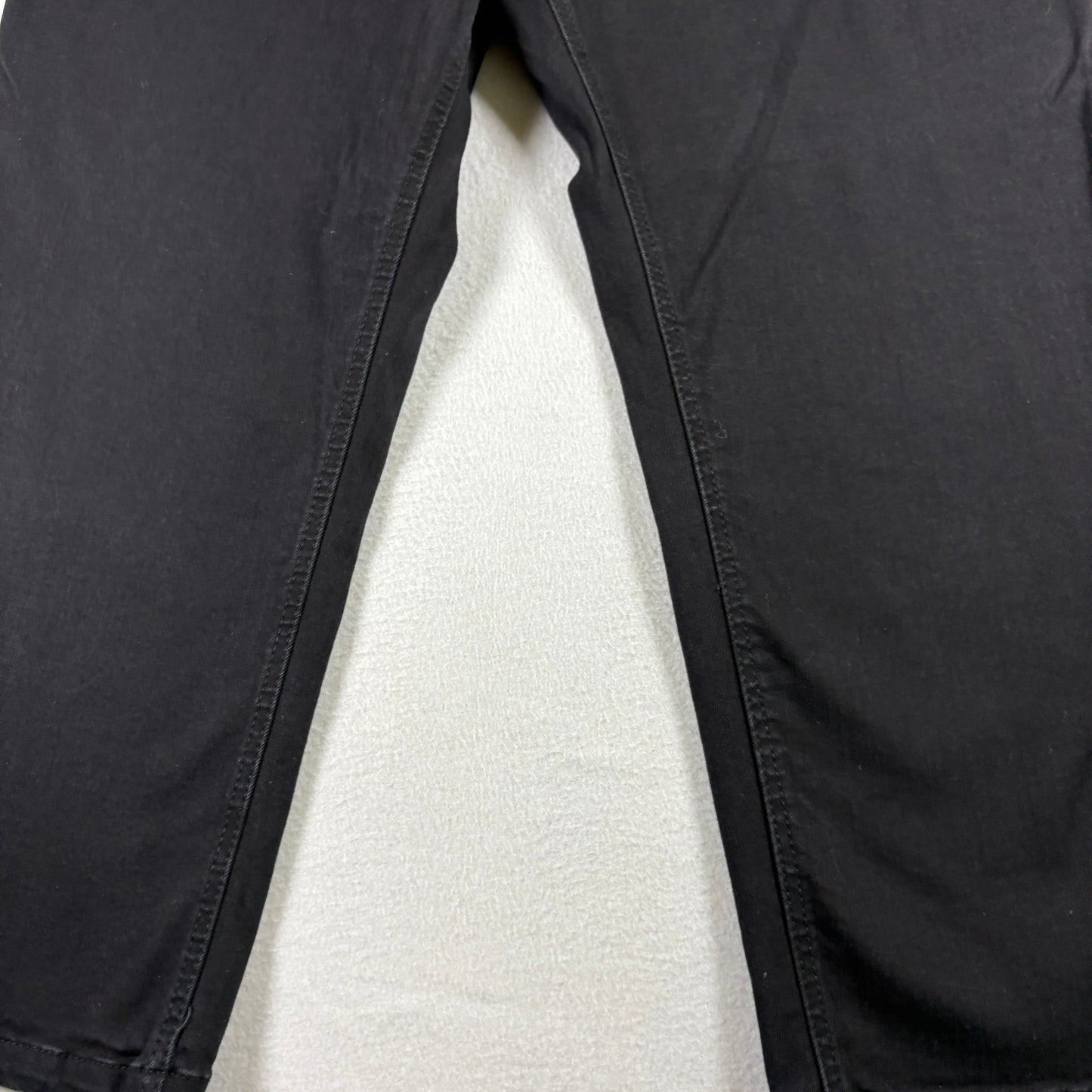 Westbound Womens Black Capri Pants Size 16 Plus Grommet Hem Stretch Y2K Grunge