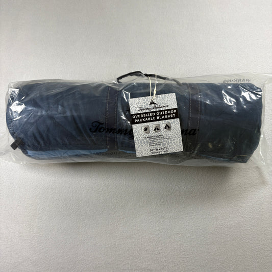 Tommy Bahama Oversized Outdoor Packable Blanket 50x70 Waterproof Camping Travel