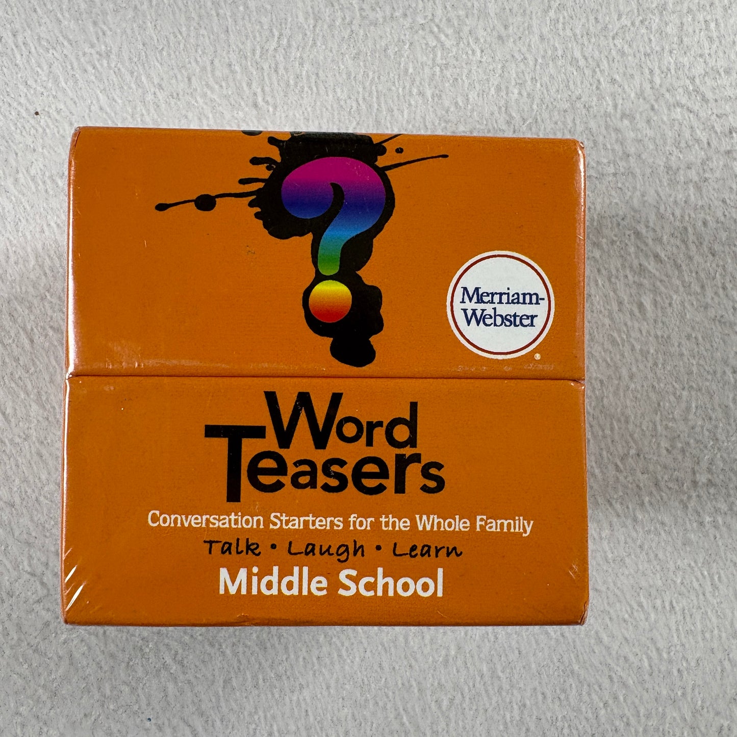 Merriam-Webster Word Teasers Middle School Card Game Vocabulary Learning Ages 12+