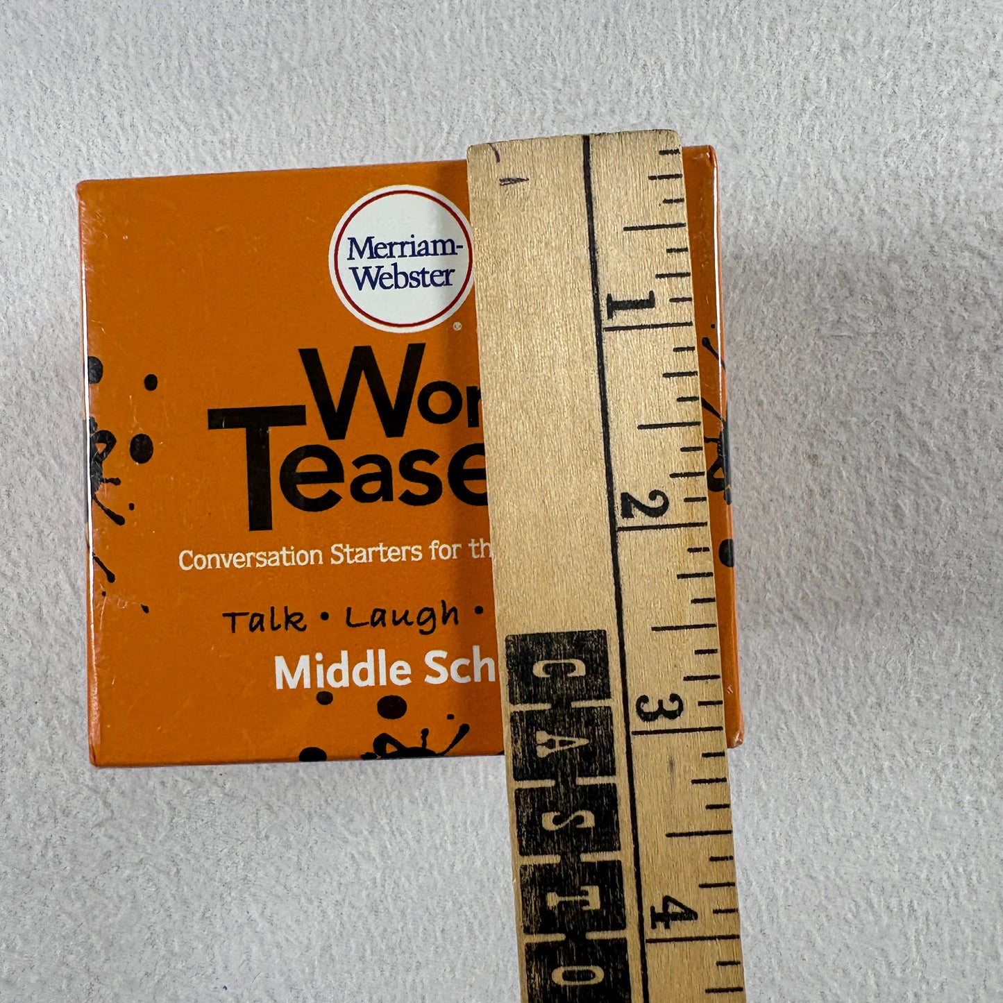 Merriam-Webster Word Teasers Middle School Card Game Vocabulary Learning Ages 12+