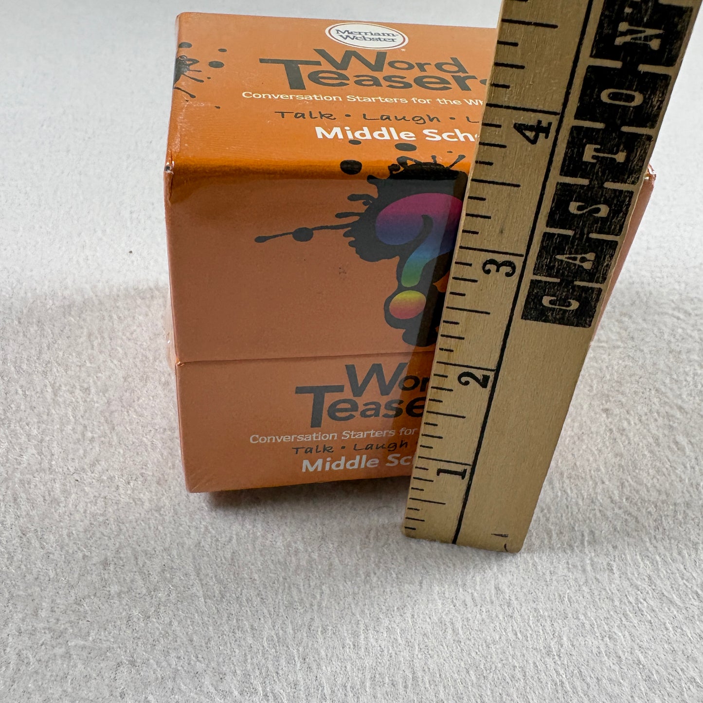 Merriam-Webster Word Teasers Middle School Card Game Vocabulary Learning Ages 12+