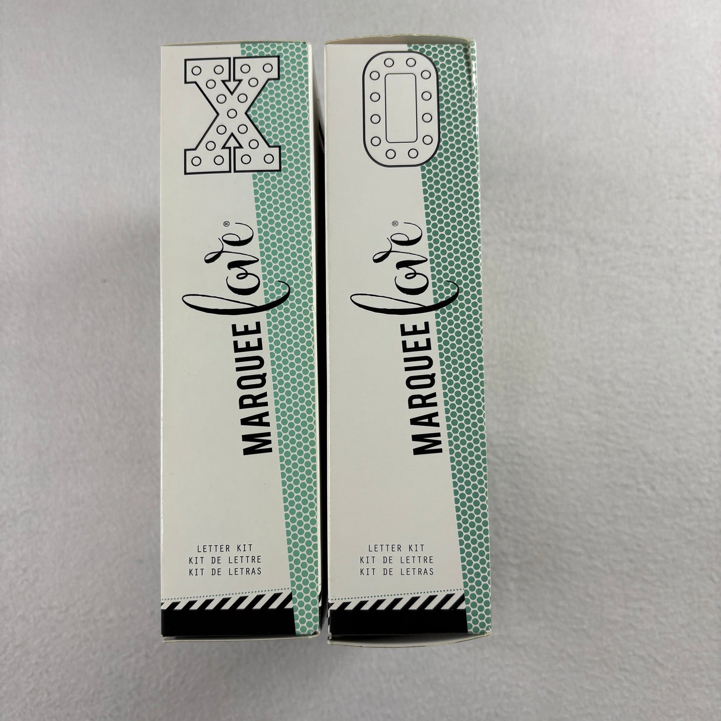 Heidi Swapp Marquee Love DIY Light Up Letters X & O Kit Lot Craft Decor 8” New