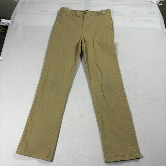 The Children’s Place Boys Khaki Pants Size 14 Straight Fit Beige School Uniform
