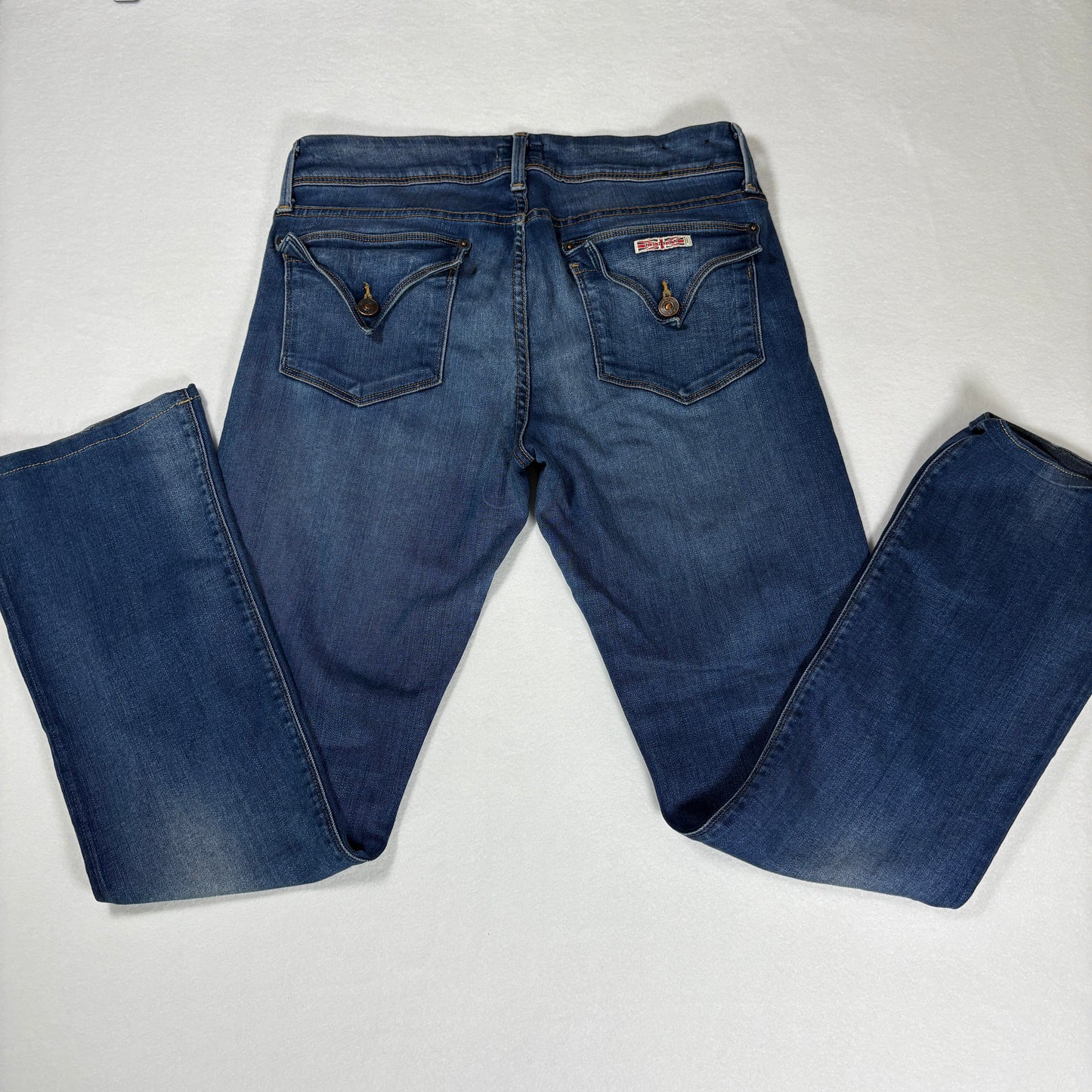 Hudson Jeans Women’s Bootcut Denim Made in USA Medium Wash Stretch Size 3036.95