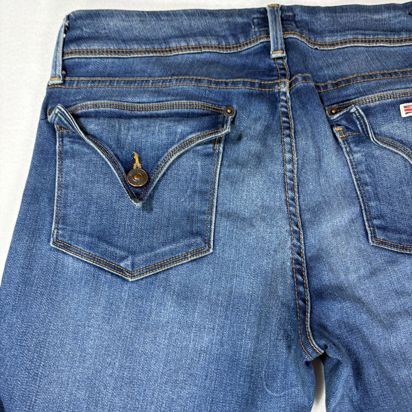 Hudson Jeans Women’s Bootcut Denim Made in USA Medium Wash Stretch Size 3036.95