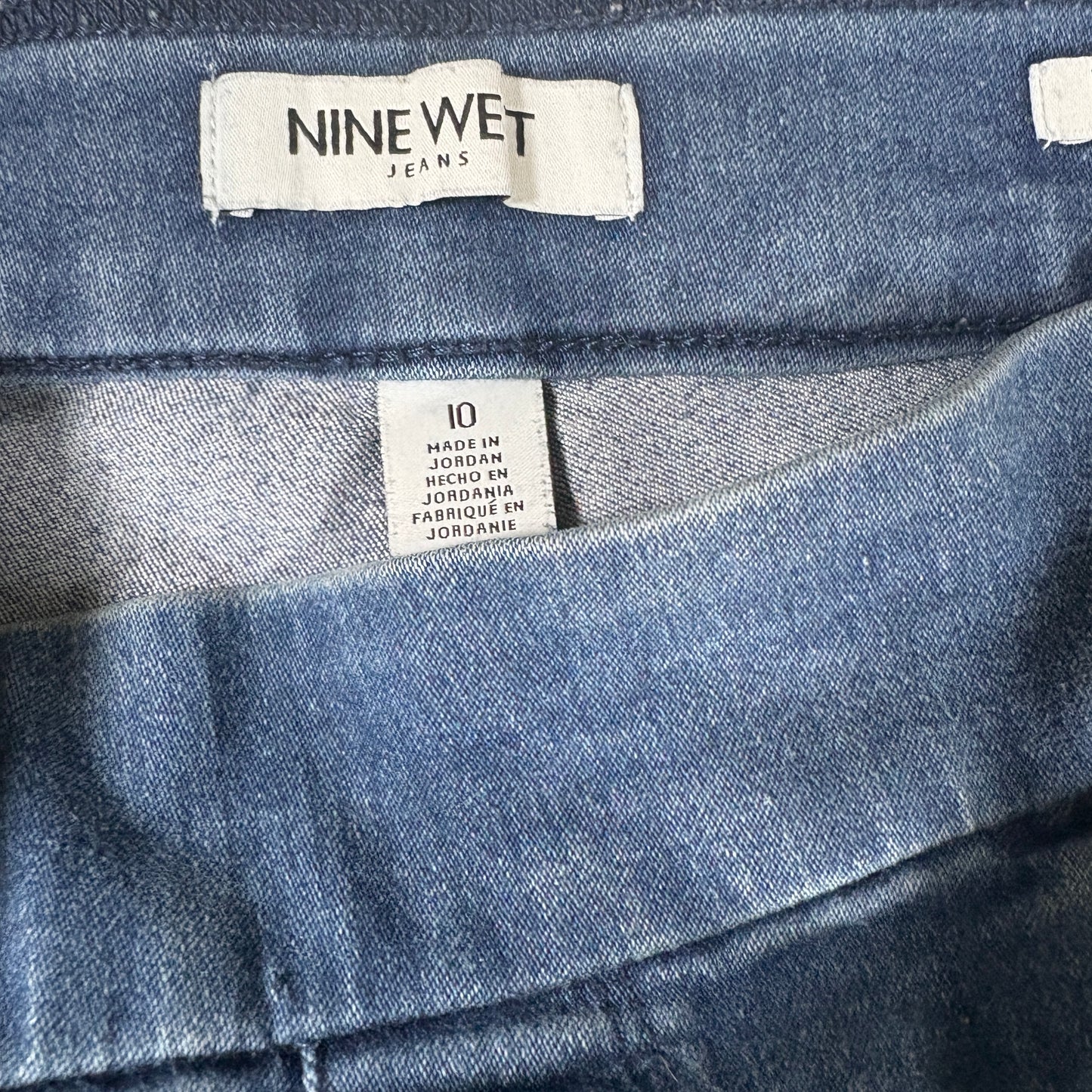 Nine West Jeans Women’s Size 10 Pull On Jeggings Stretch Skinny Blue Denim Pants