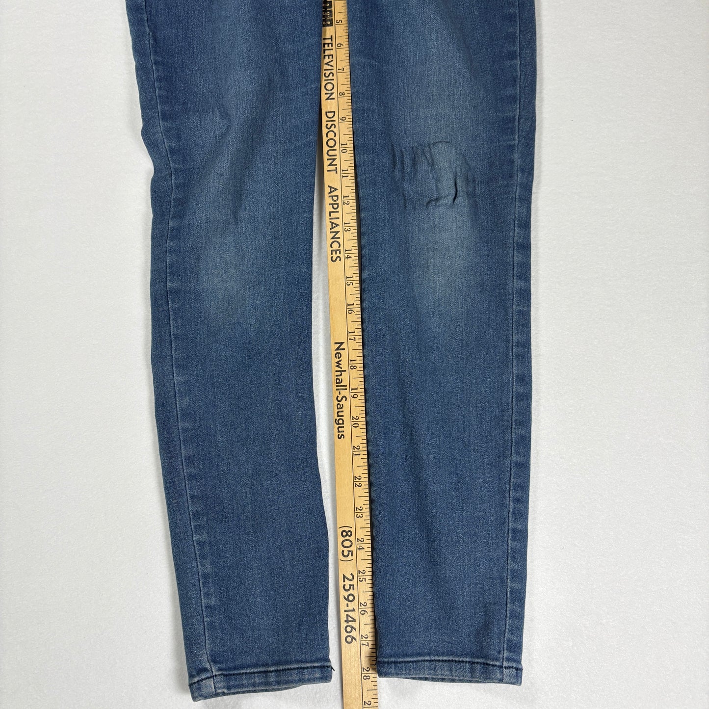 Nine West Jeans Women’s Size 10 Pull On Jeggings Stretch Skinny Blue Denim Pants