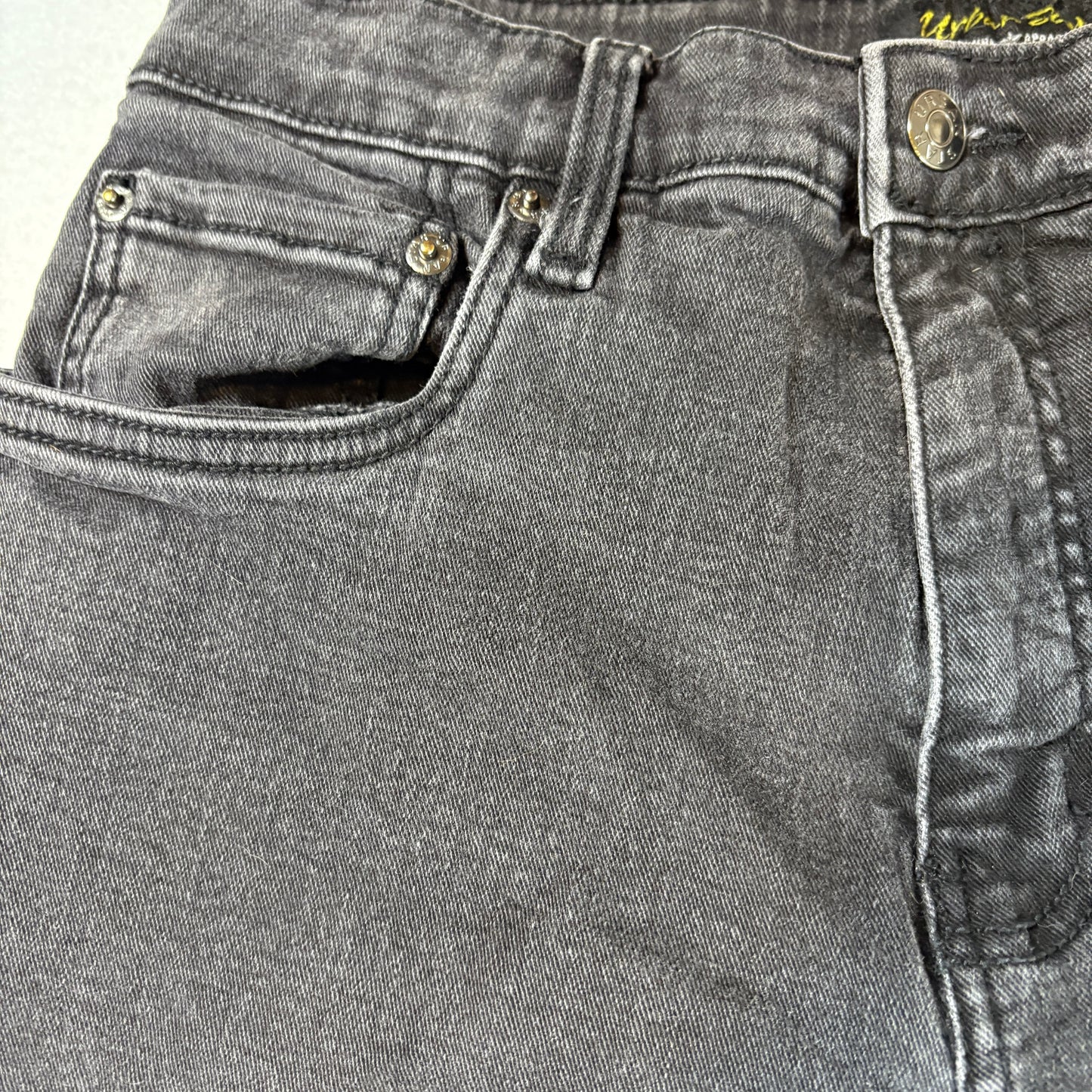 Urban Star Jeans Men’s 32x32 Black Premium Apparel Straight Leg Stretch Denim