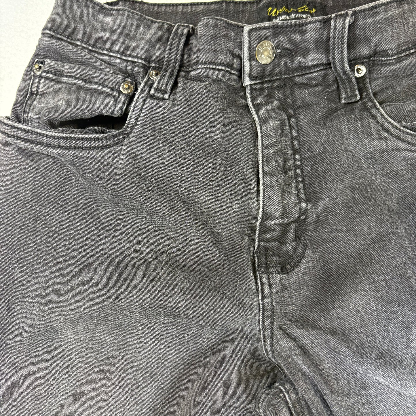 Urban Star Jeans Men’s 32x32 Black Premium Apparel Straight Leg Stretch Denim