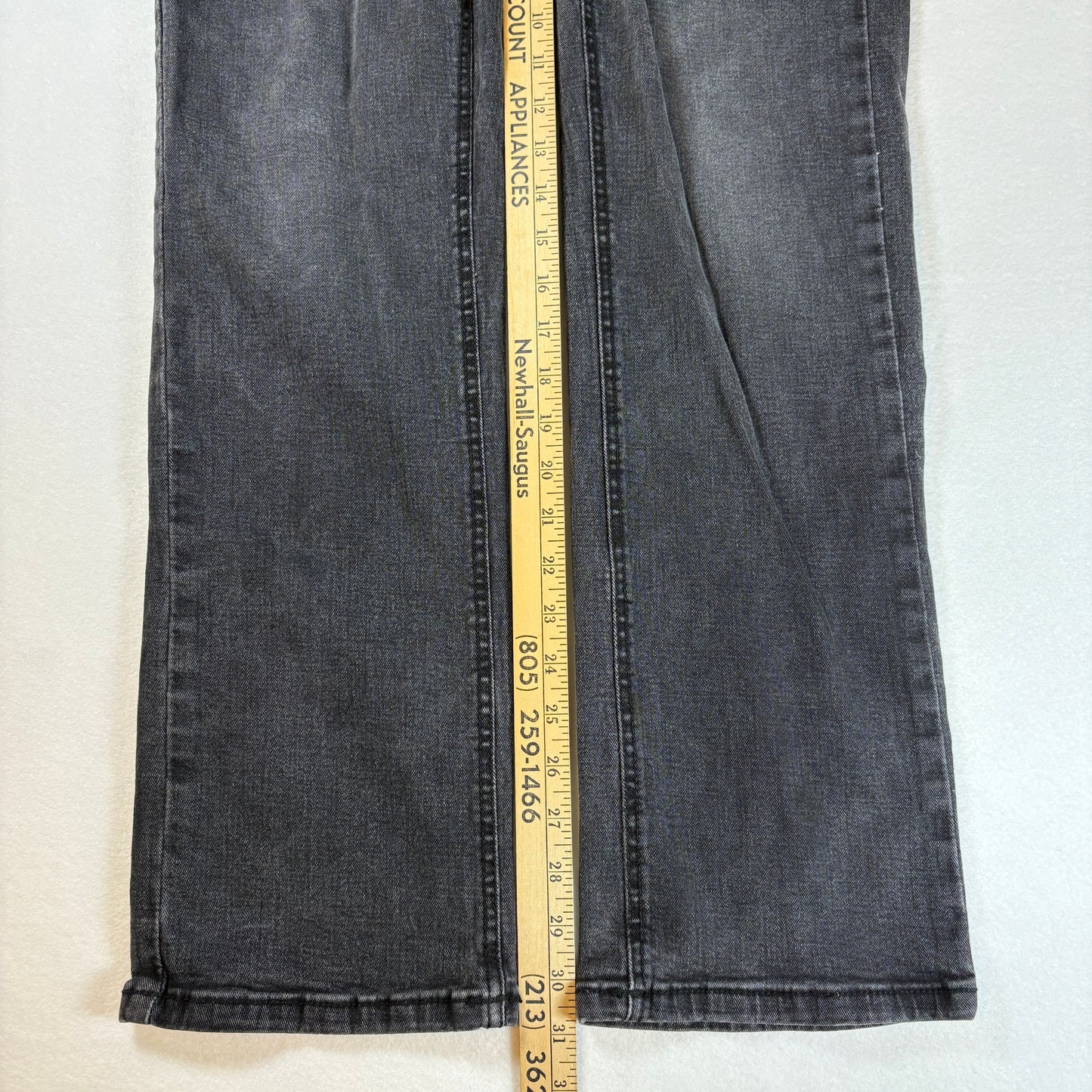 Urban Star Jeans Men’s 32x32 Black Premium Apparel Straight Leg Stretch Denim