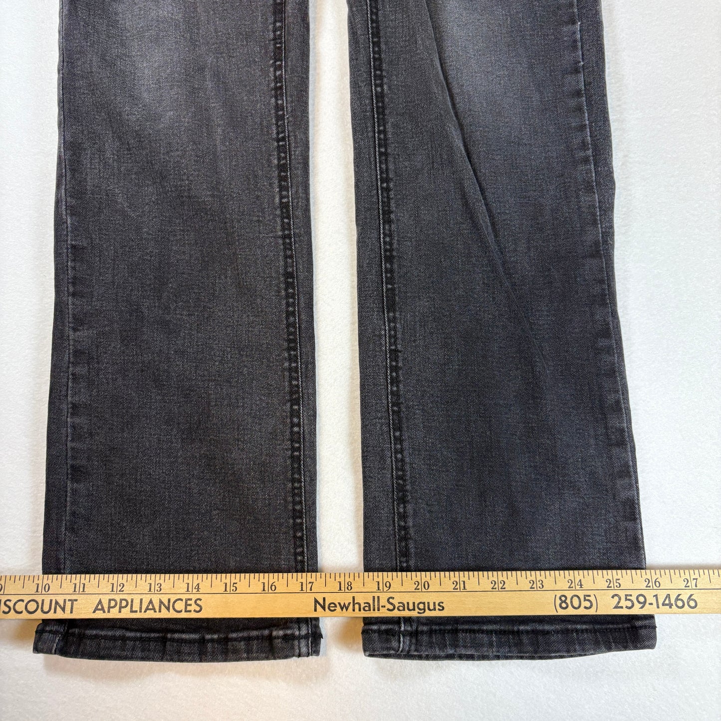 Urban Star Jeans Men’s 32x32 Black Premium Apparel Straight Leg Stretch Denim