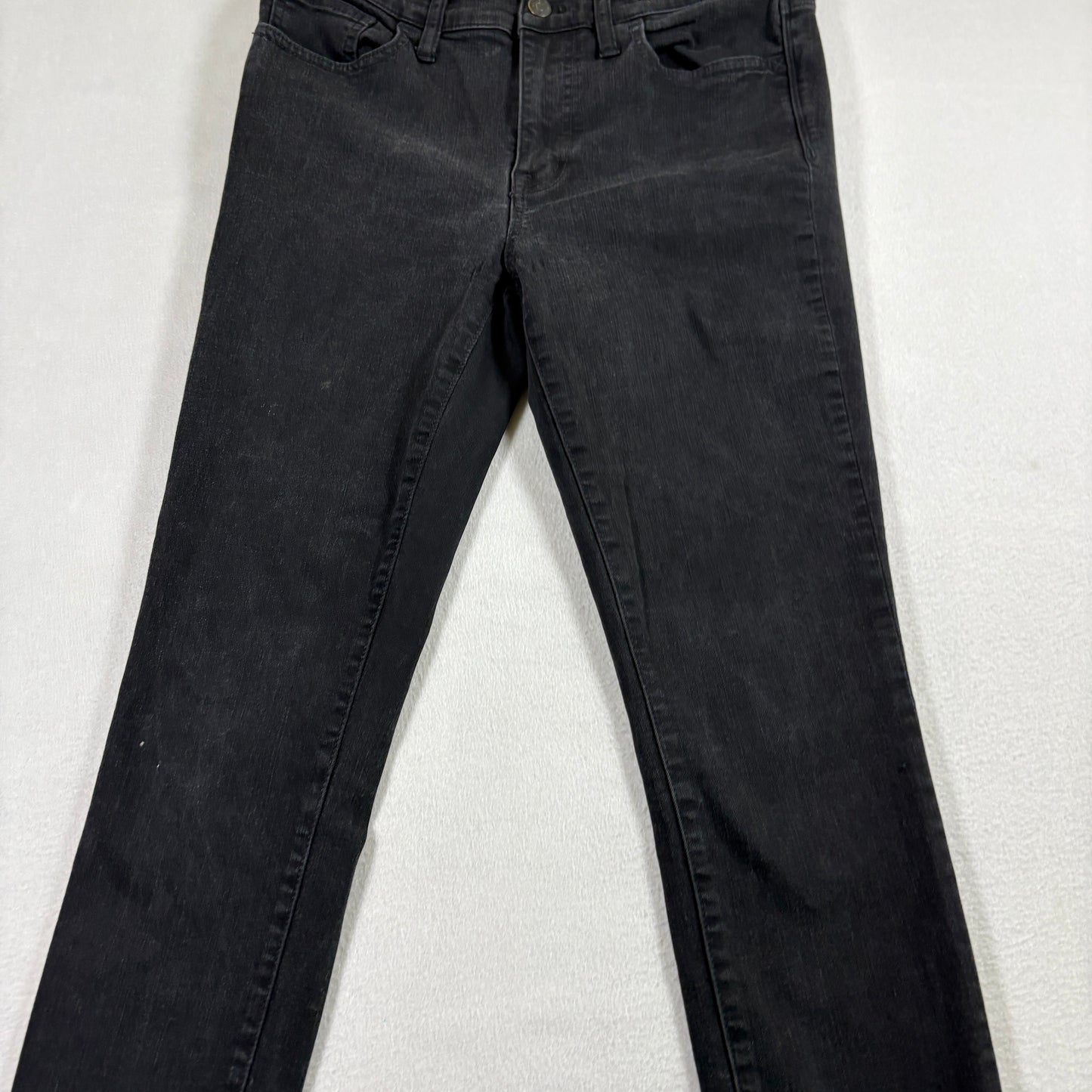 Madewell Womens Jeans Size 28 Black Roadtripper Skinny Denim High Rise Stretch