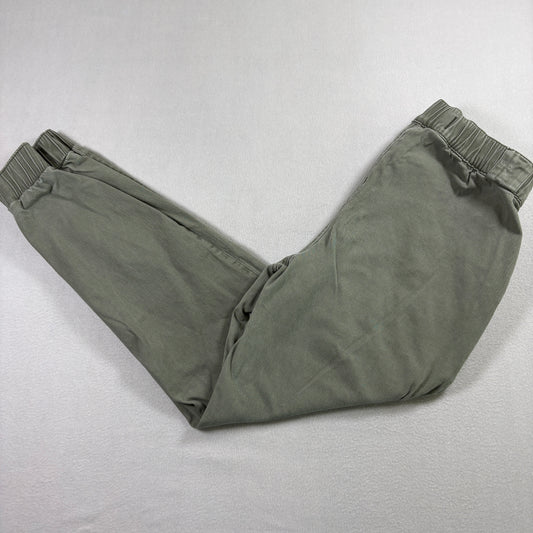 Hollister Womens Joggers Size L Green Ultra High Rise Stretch Utility Pants