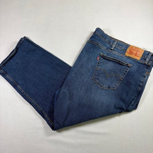 Levi’s Mens 502 Jeans W58 L30 Blue Denim Straight Tapered Y2K Baggy Grunge