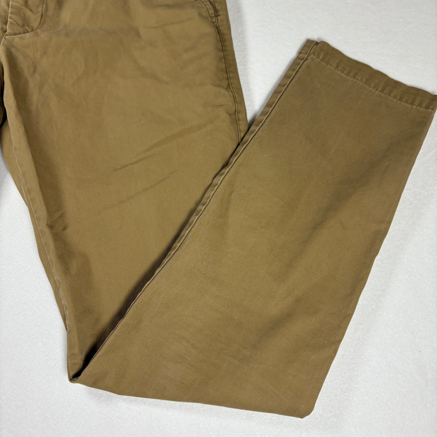 GAP Pants Men’s 33x32 Skinny Fit Khaki Chinos Casual Dress Cotton Slim Trousers