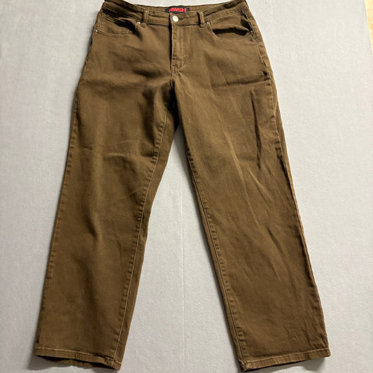 RWSH Brown Straight Leg Jeans 36x32 Fits Like 33x31 Y2K Skate Streetwear