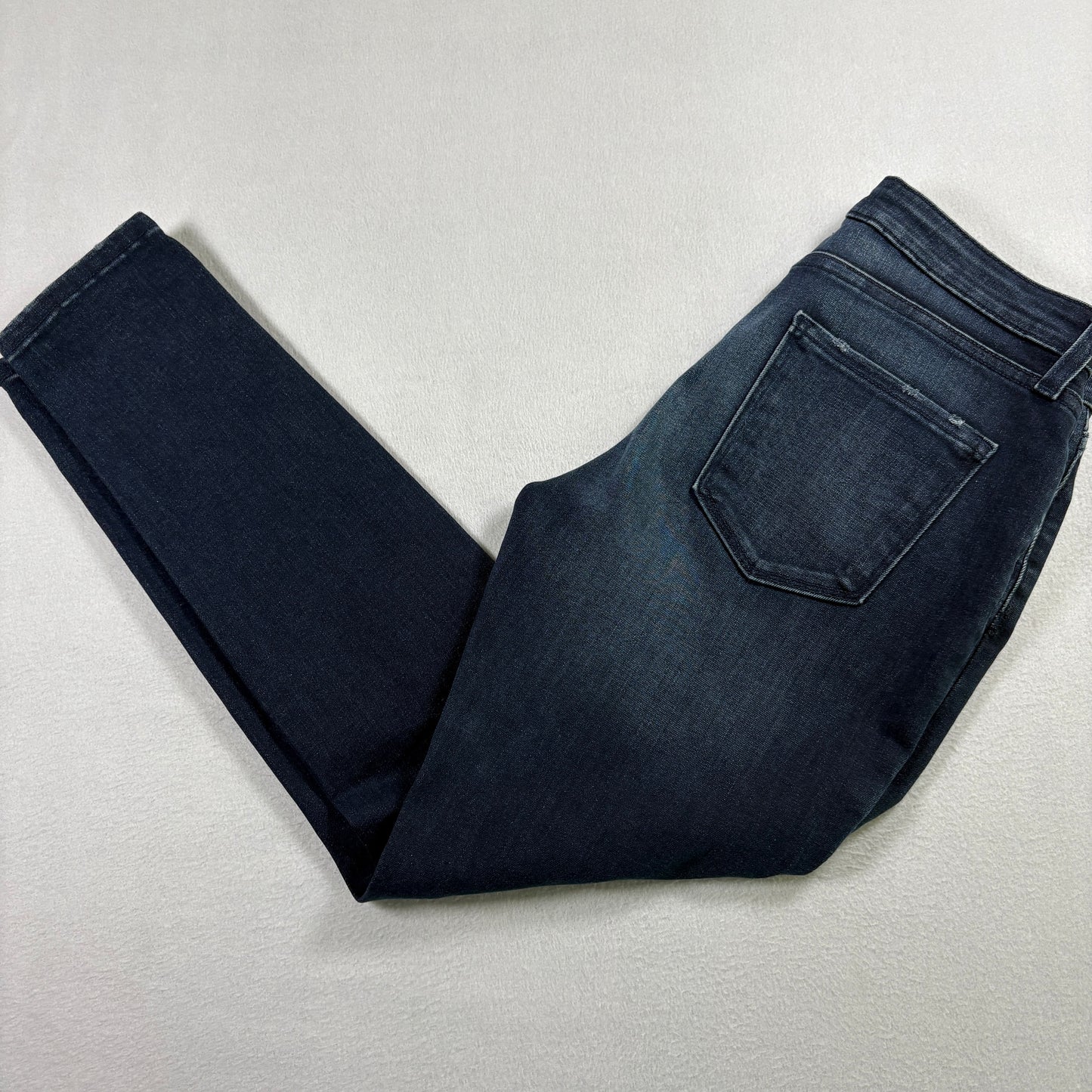 Arizona Jean Co Womens Jeans Size 6 Distressed Skinny Dark Wash Denim Y2K