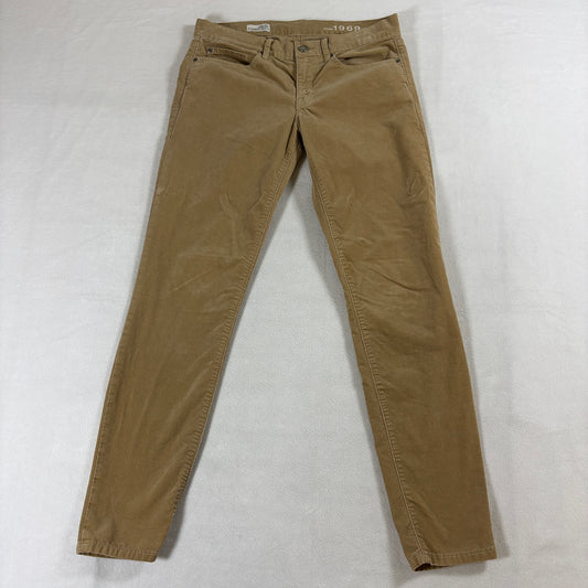Skinny Legging Jean Stretch Khaki Gap 1969 28 Fits Like 30 X 28 Slim Casual Pant