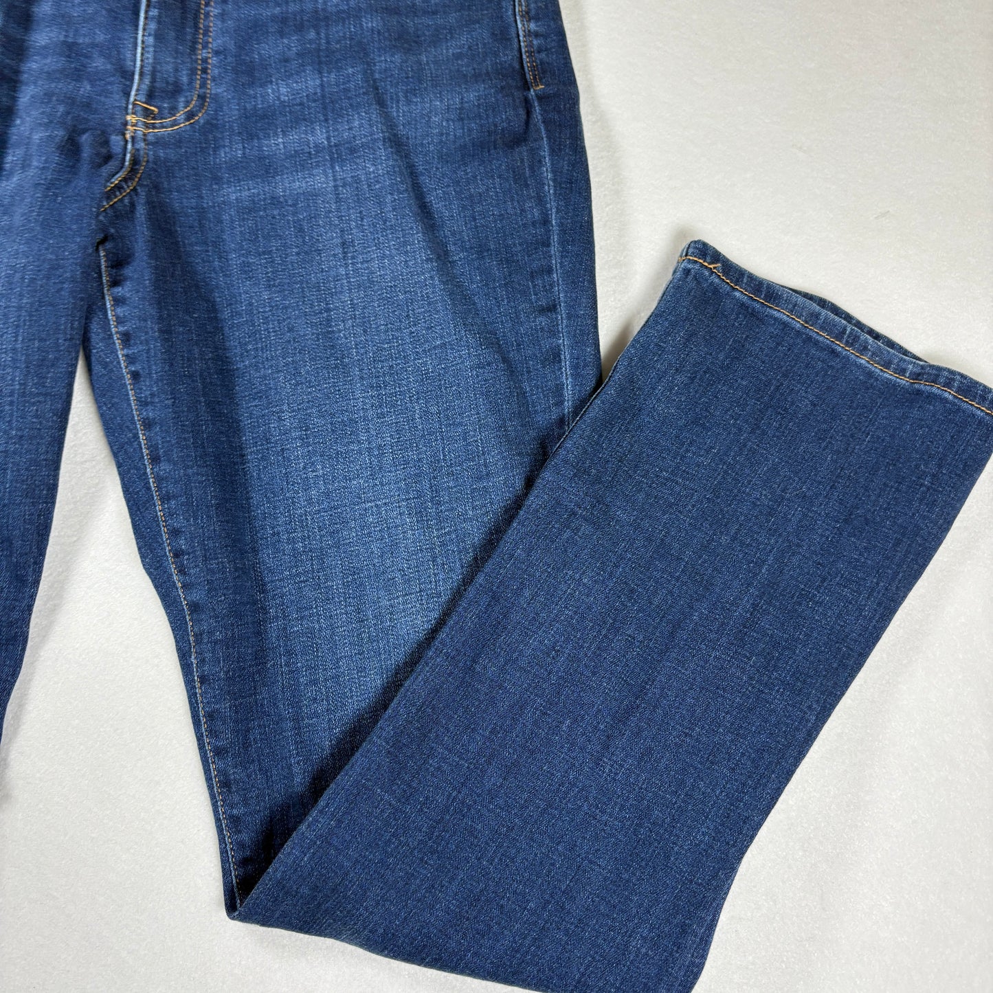 Tommy Hilfiger Jeans Womens Sz 10 Blue Denim Straight Mid Rise Classic Fit
