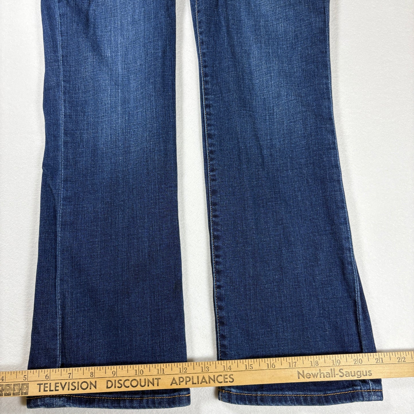 Tommy Hilfiger Jeans Womens Sz 10 Blue Denim Straight Mid Rise Classic Fit