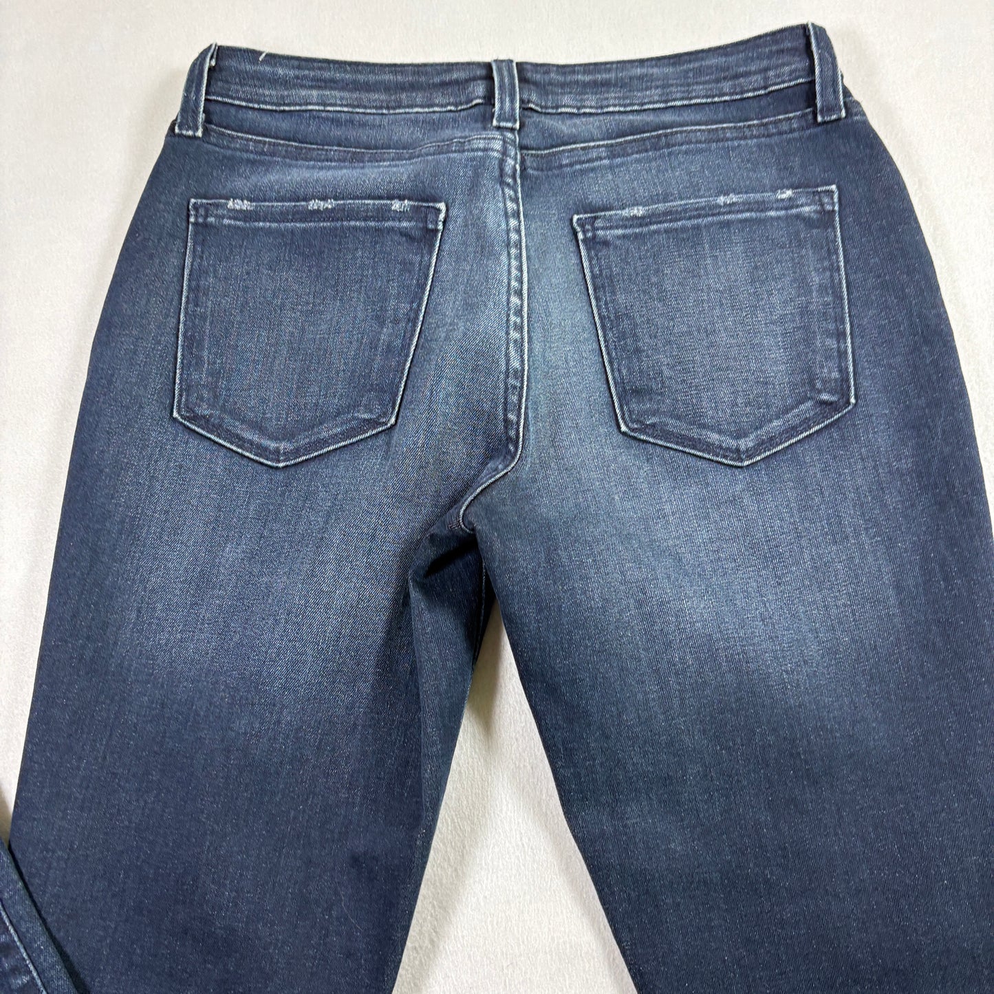 Arizona Jean Co Womens Jeans Size 6 Distressed Skinny Dark Wash Denim Y2K