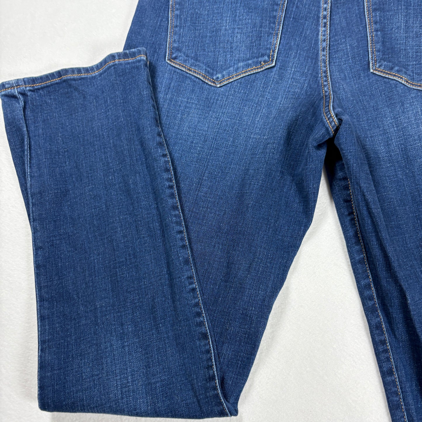 Tommy Hilfiger Jeans Womens Sz 10 Blue Denim Straight Mid Rise Classic Fit
