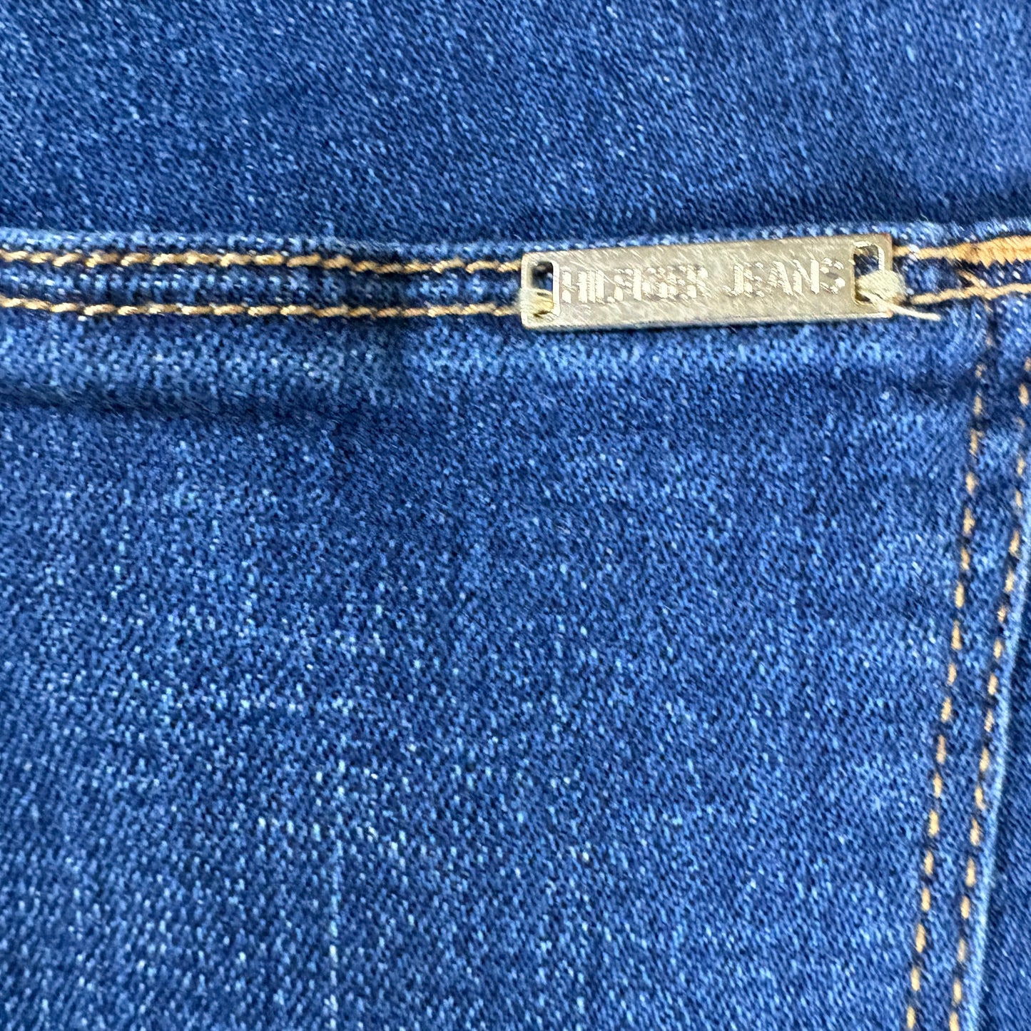 Tommy Hilfiger Jeans Womens Sz 10 Blue Denim Straight Mid Rise Classic Fit