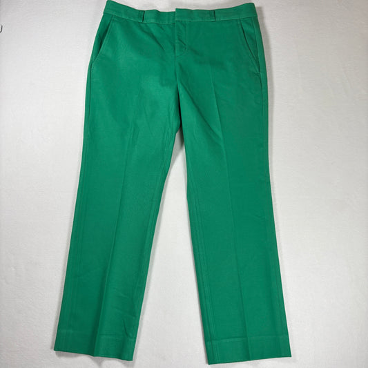 Banana Republic Pants Womens 10P Ryan Green Straight Leg Dress Work Trousers