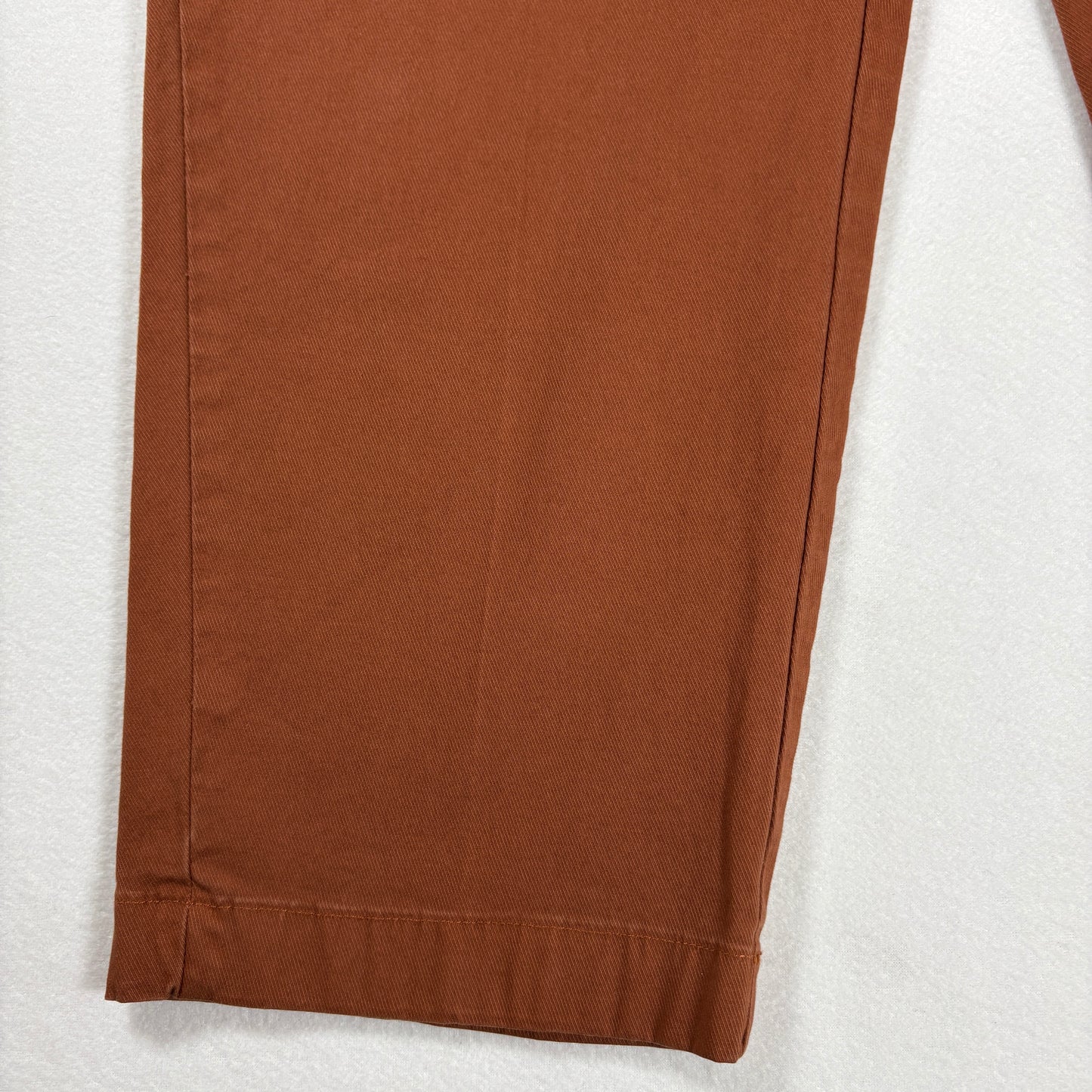 GAP Pants Womens 8 Straight Khaki Up Brown Rust Chino Casual Work Trousers