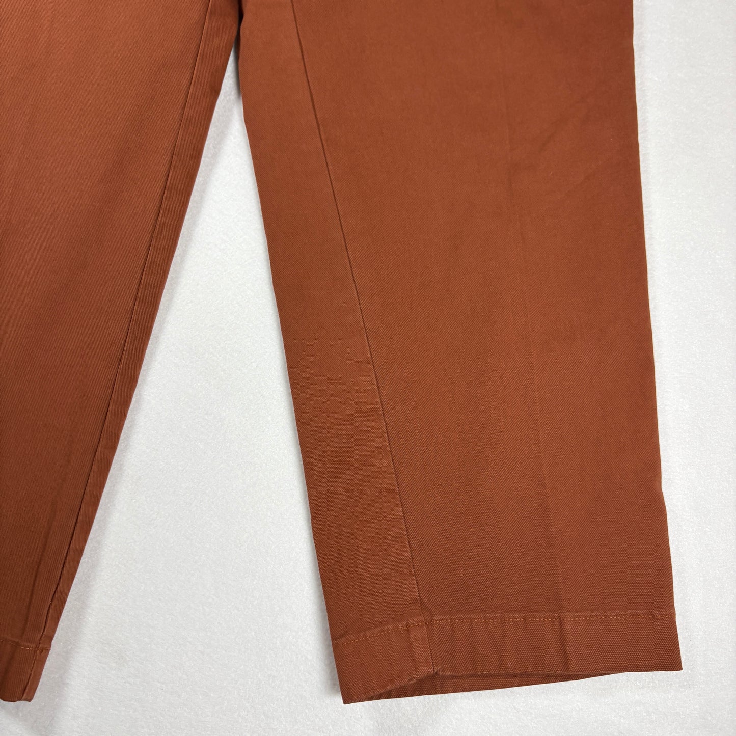 GAP Pants Womens 8 Straight Khaki Up Brown Rust Chino Casual Work Trousers