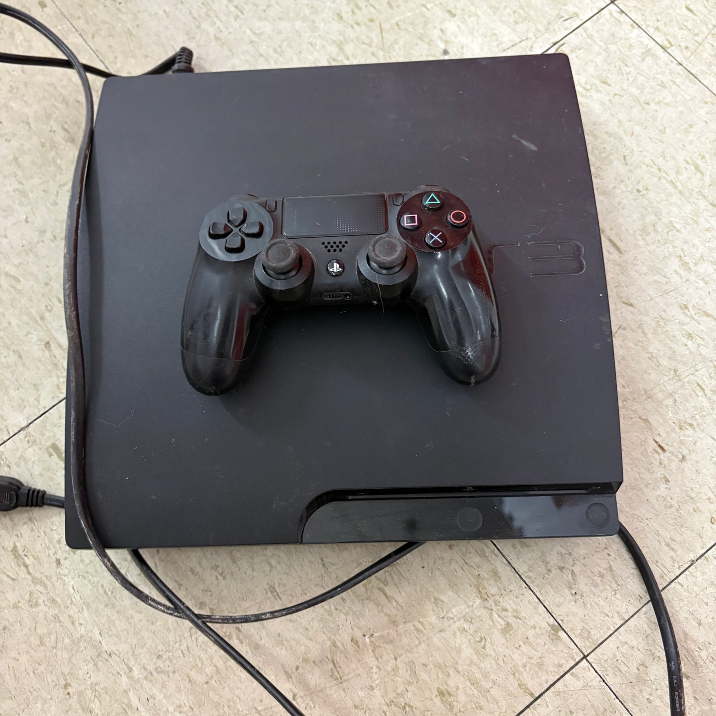 Sony PlayStation 3 PS3 Console 1TB Super Slim Bundle With DualShock Controller!