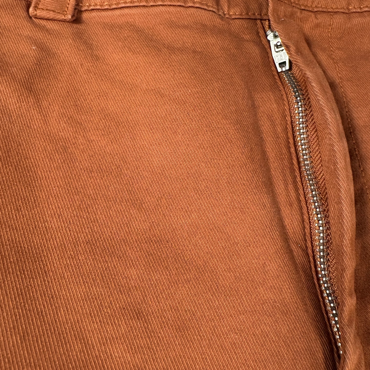 GAP Pants Womens 8 Straight Khaki Up Brown Rust Chino Casual Work Trousers