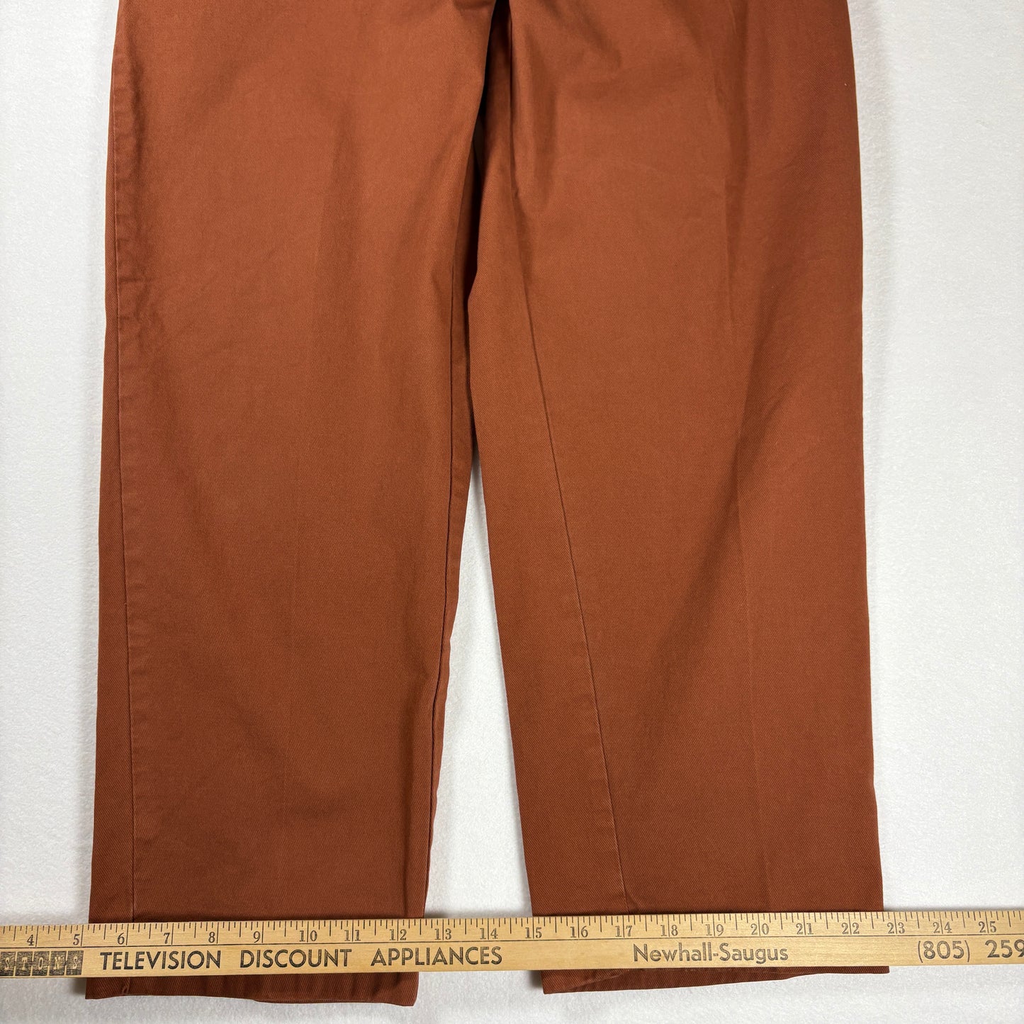 GAP Pants Womens 8 Straight Khaki Up Brown Rust Chino Casual Work Trousers