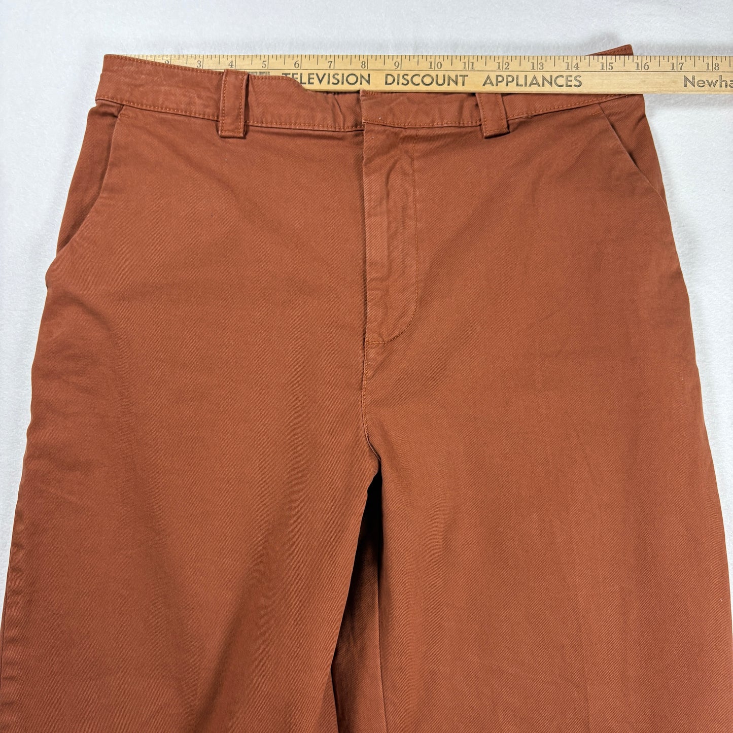 GAP Pants Womens 8 Straight Khaki Up Brown Rust Chino Casual Work Trousers
