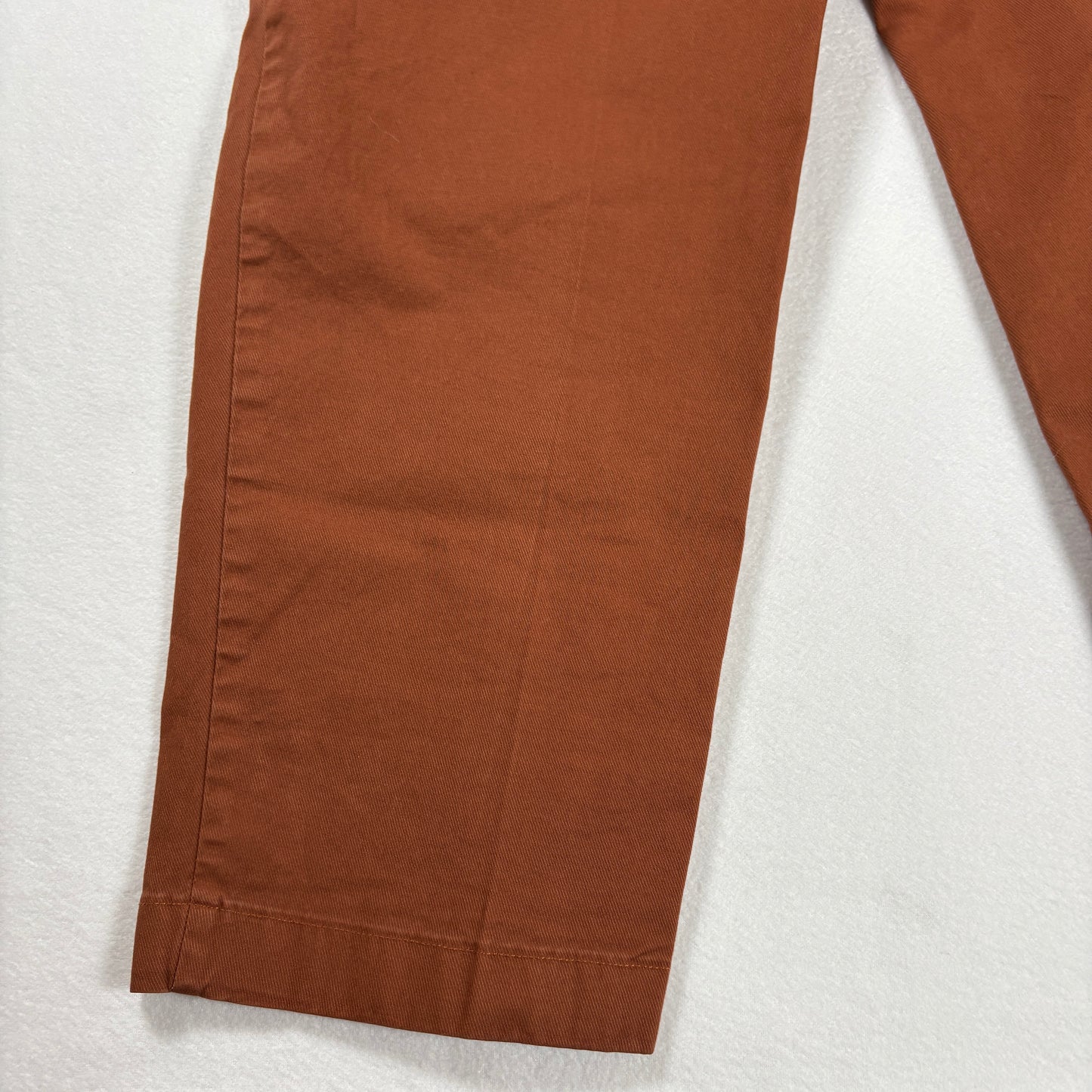 GAP Pants Womens 8 Straight Khaki Up Brown Rust Chino Casual Work Trousers