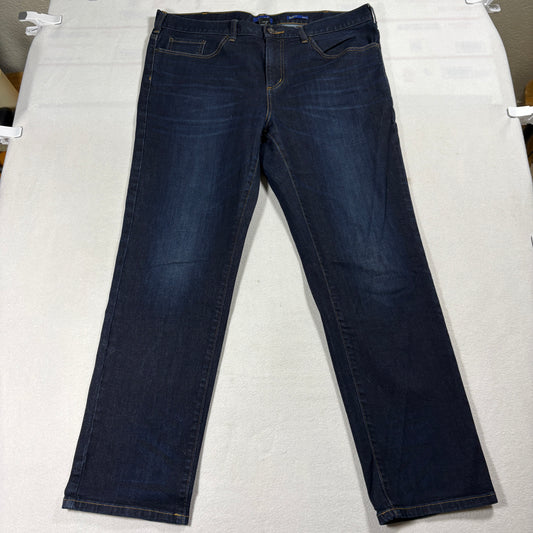 APT 9 Jeans Mens 38x30 Slim Fit Premier Flex Dark Wash Stretch Denim Pants