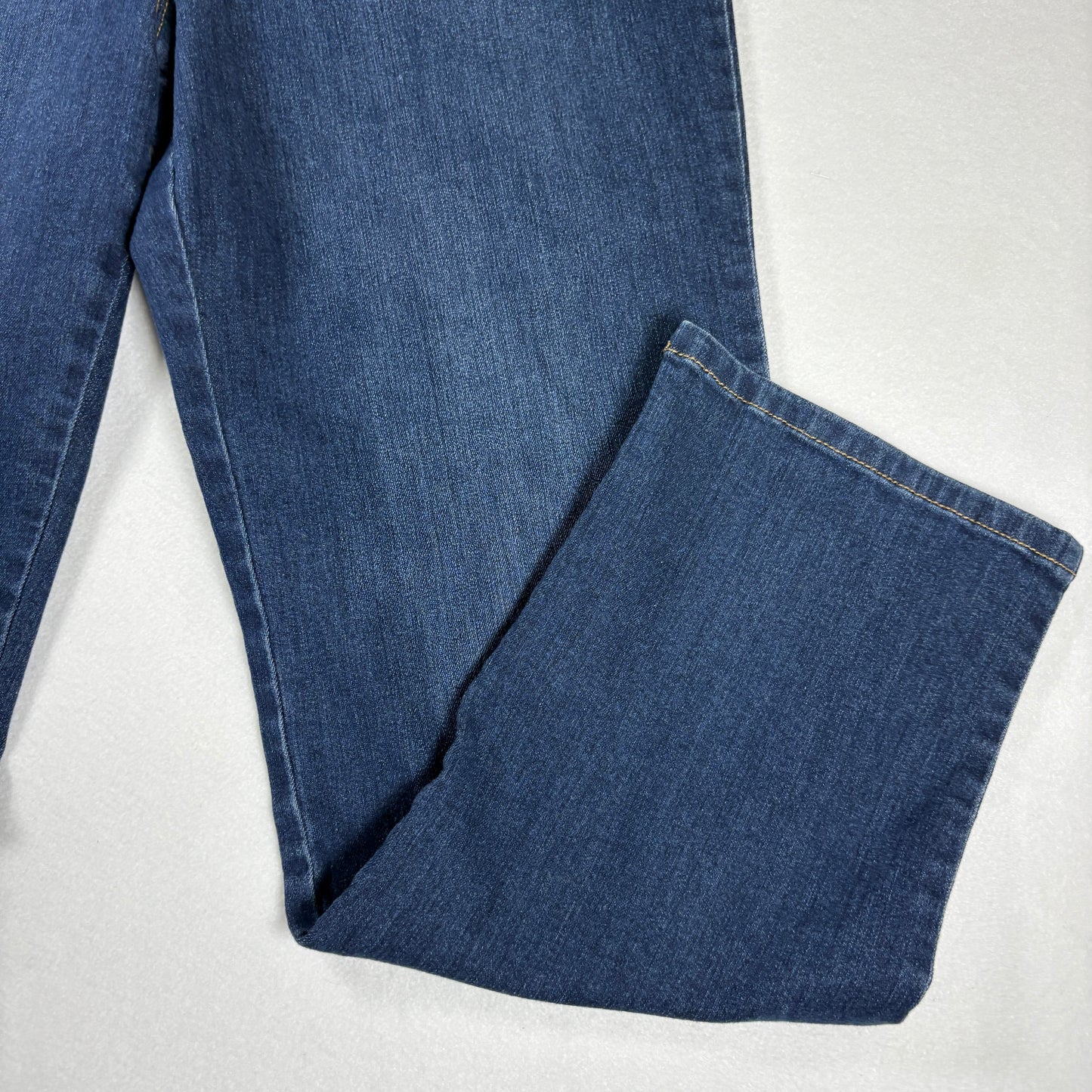 Gloria Vanderbilt Jeans Womens 14 Amanda Classic Tapered Blue Denim Stretch
