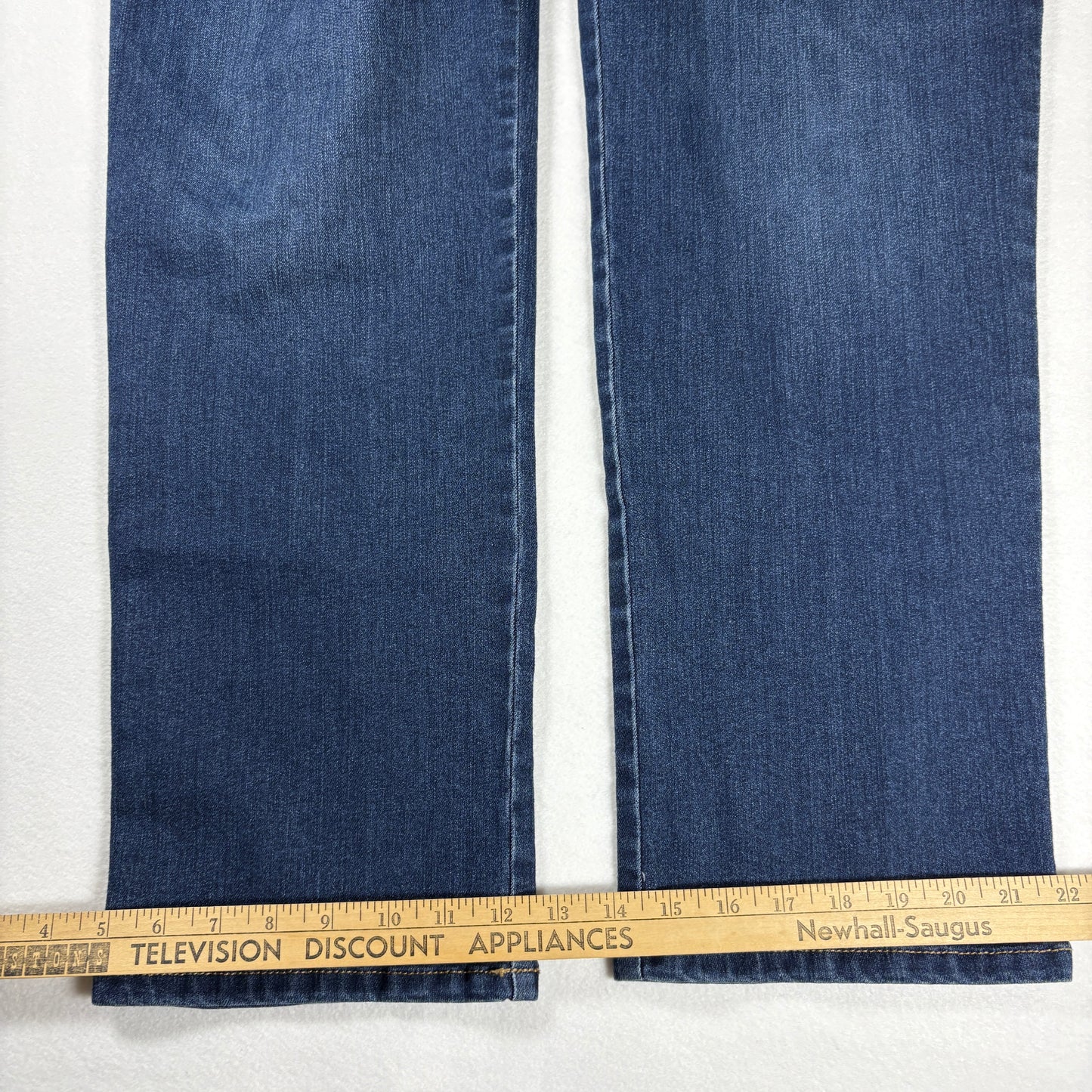 Gloria Vanderbilt Jeans Womens 14 Amanda Classic Tapered Blue Denim Stretch
