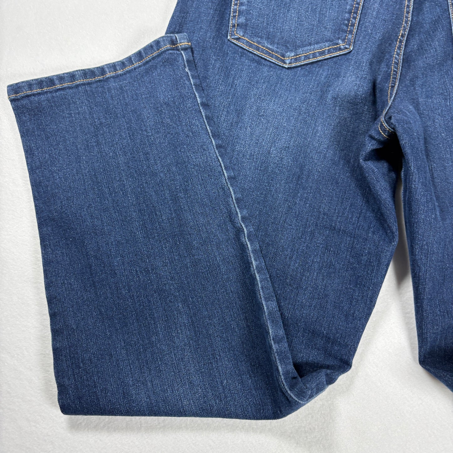 Gloria Vanderbilt Jeans Womens 14 Amanda Classic Tapered Blue Denim Stretch