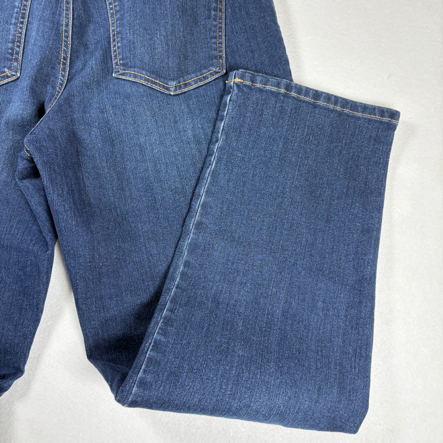 Gloria Vanderbilt Jeans Womens 14 Amanda Classic Tapered Blue Denim Stretch