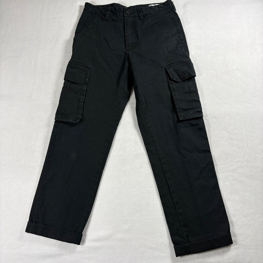 Shaka Wear Cargo Pants Mens Size 28x31 Black Streetwear Y2K Utility WideLeg Mens