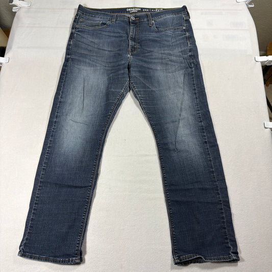 Denizen Levi’s Jeans Mens 36x30 Slim Straight Fit Dark Wash Soft Fade Casual Denim